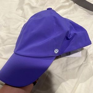 Lululemon purple fast and free hat NWT